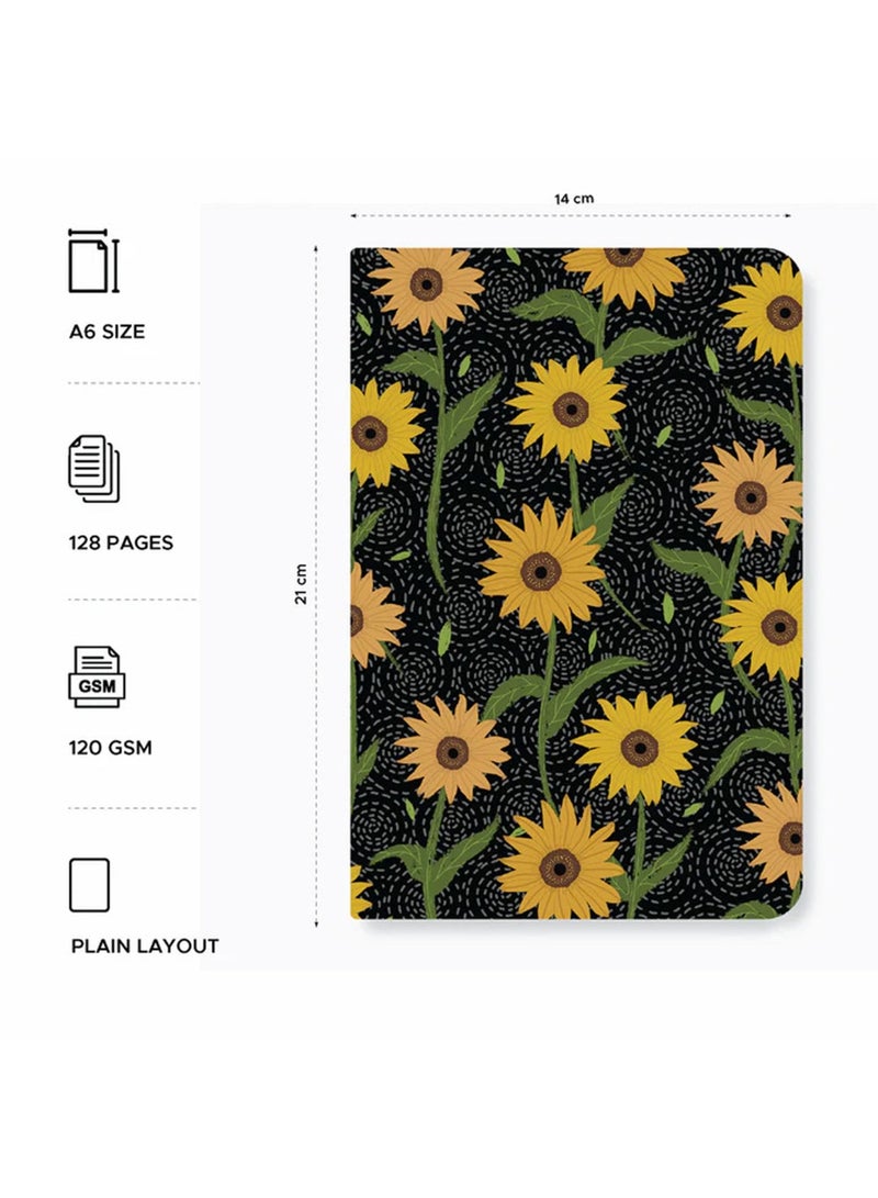 FACTOR NOTES دفتر رسم عادي بحجم A6 128 صفحة بسماكة 160 جرام - Image 2